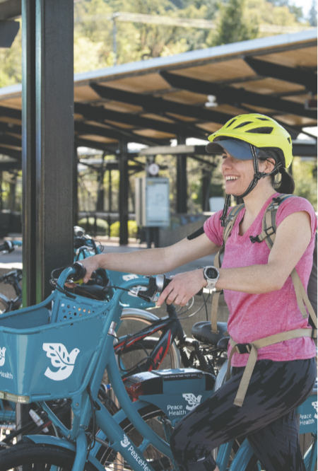 Springfield Oregon Peacehealth Rides PeaceHealth Rides celebrates 6 years with bike share expansion and 100 ...
