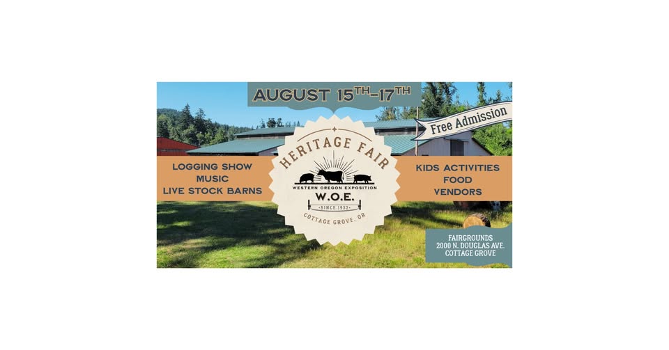 2025 Western Oregon Expo Heritage Fair