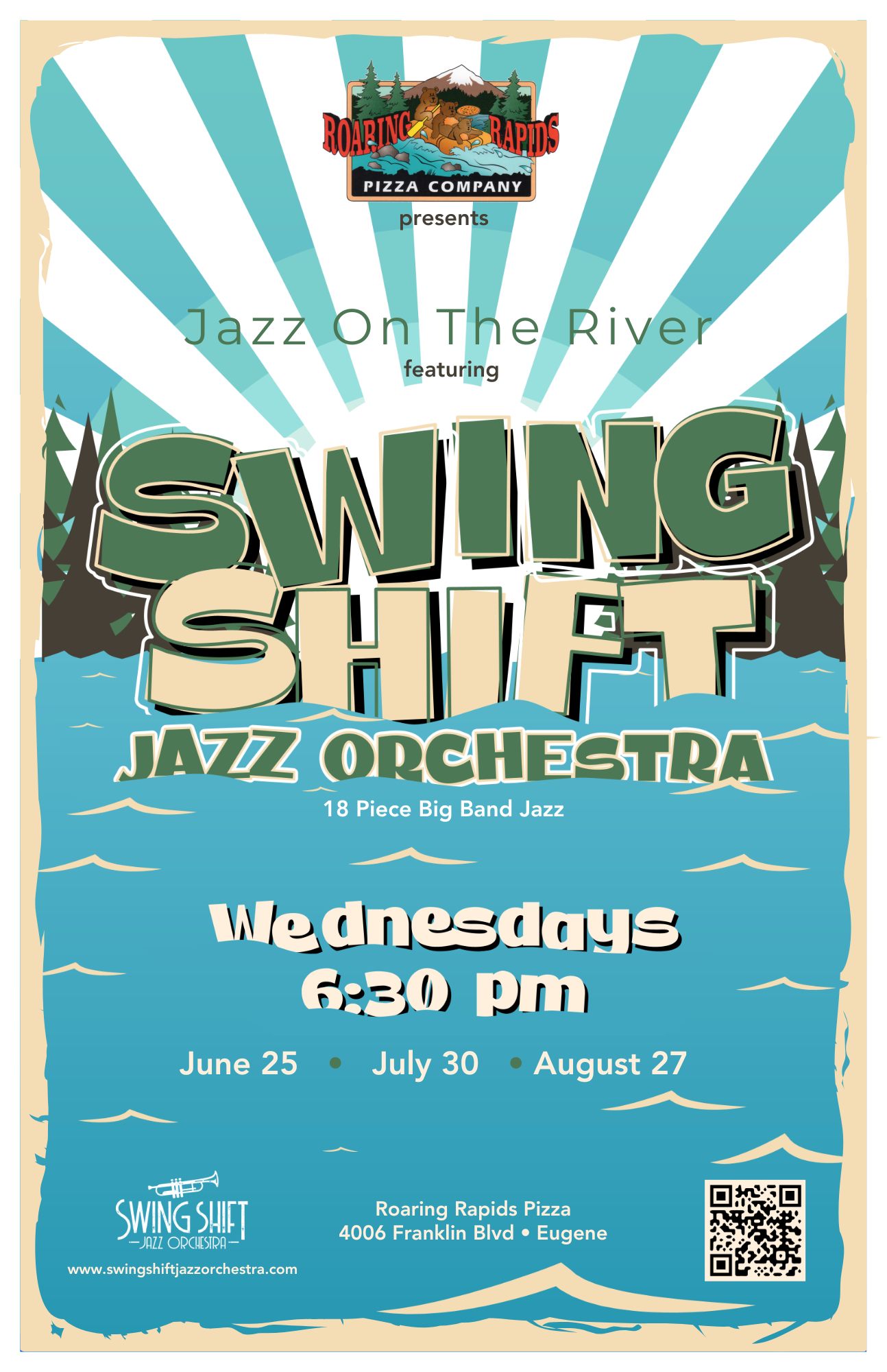 Swing Shift Jazz Orchestra Jazz on the River