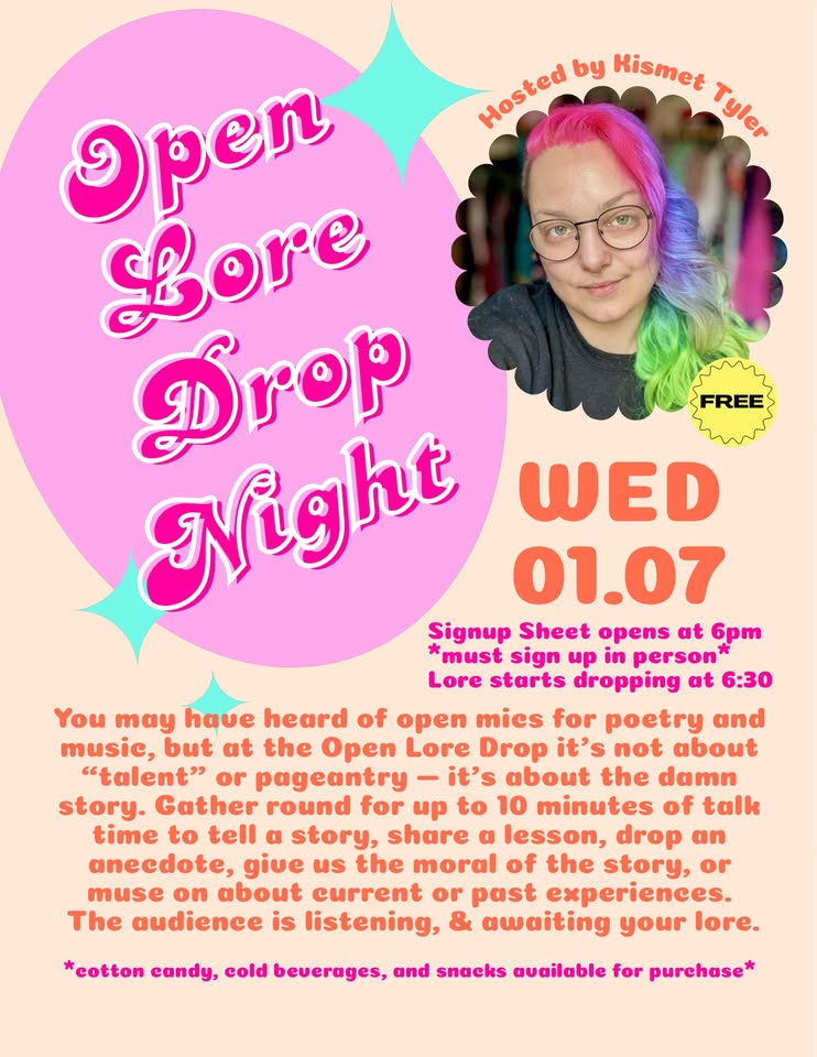 Open Lore Drop Night
