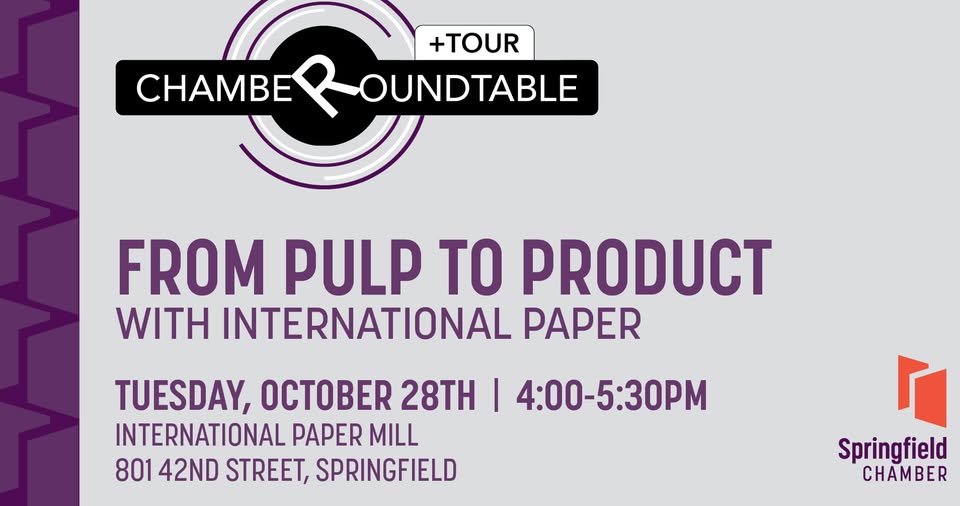 Chamber Roundtable + Tour: From Pulp to Product with International Paper