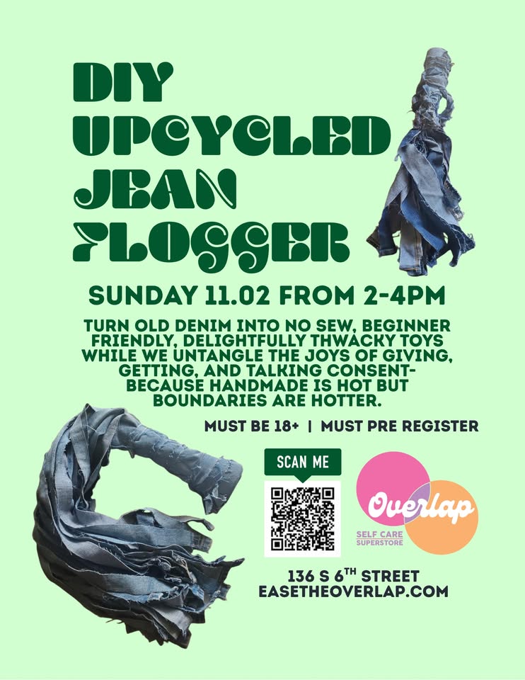 Upcycled DIY Jean Flogger