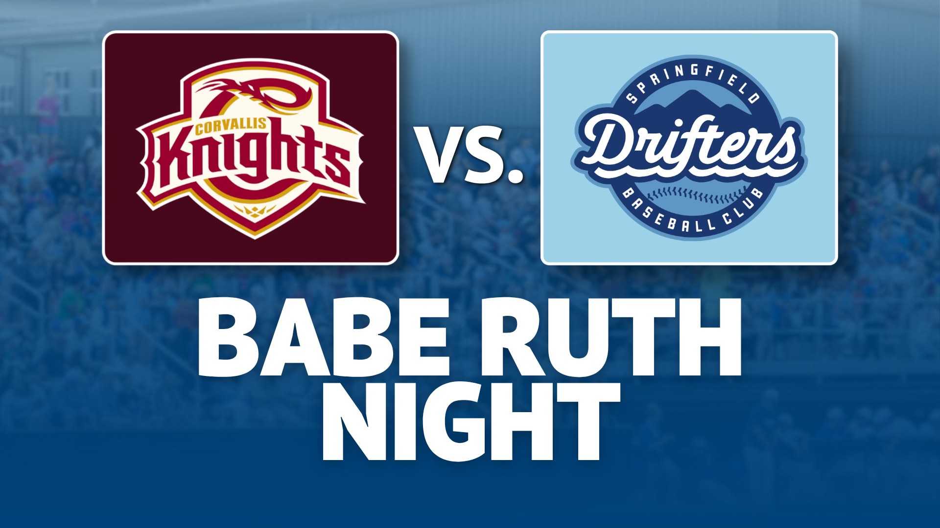 Springfield Drifters Baseball: Babe Ruth Night