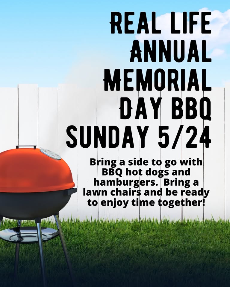 Real Life Annual Memorial Day BBQ