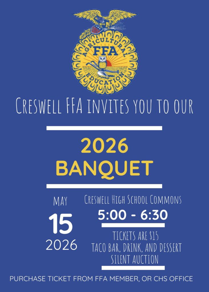Creswell FFA Banquet
