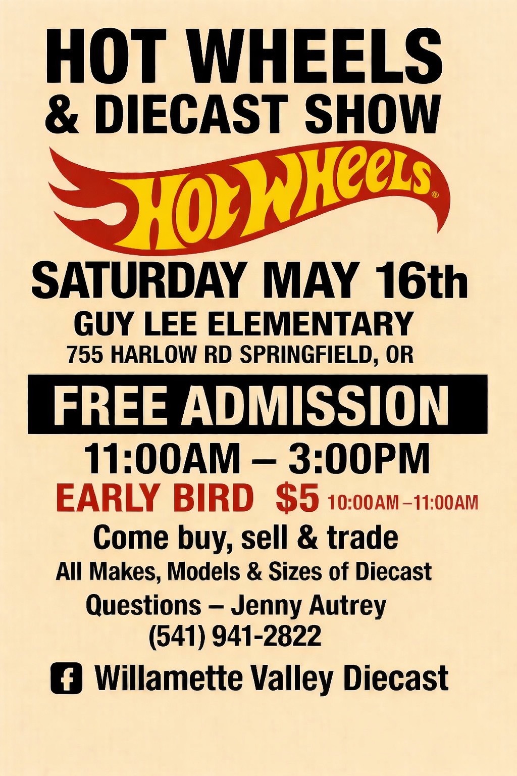 WVD Spring Hot Wheels & Diecast Show