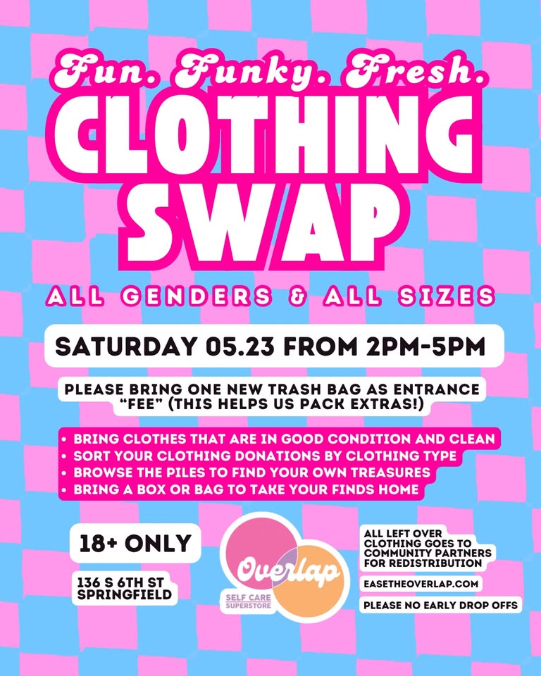ALL Genders & ALL Sizes Clothing Swap!