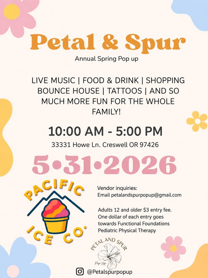 Petal & Spur Spring Pop Up Event