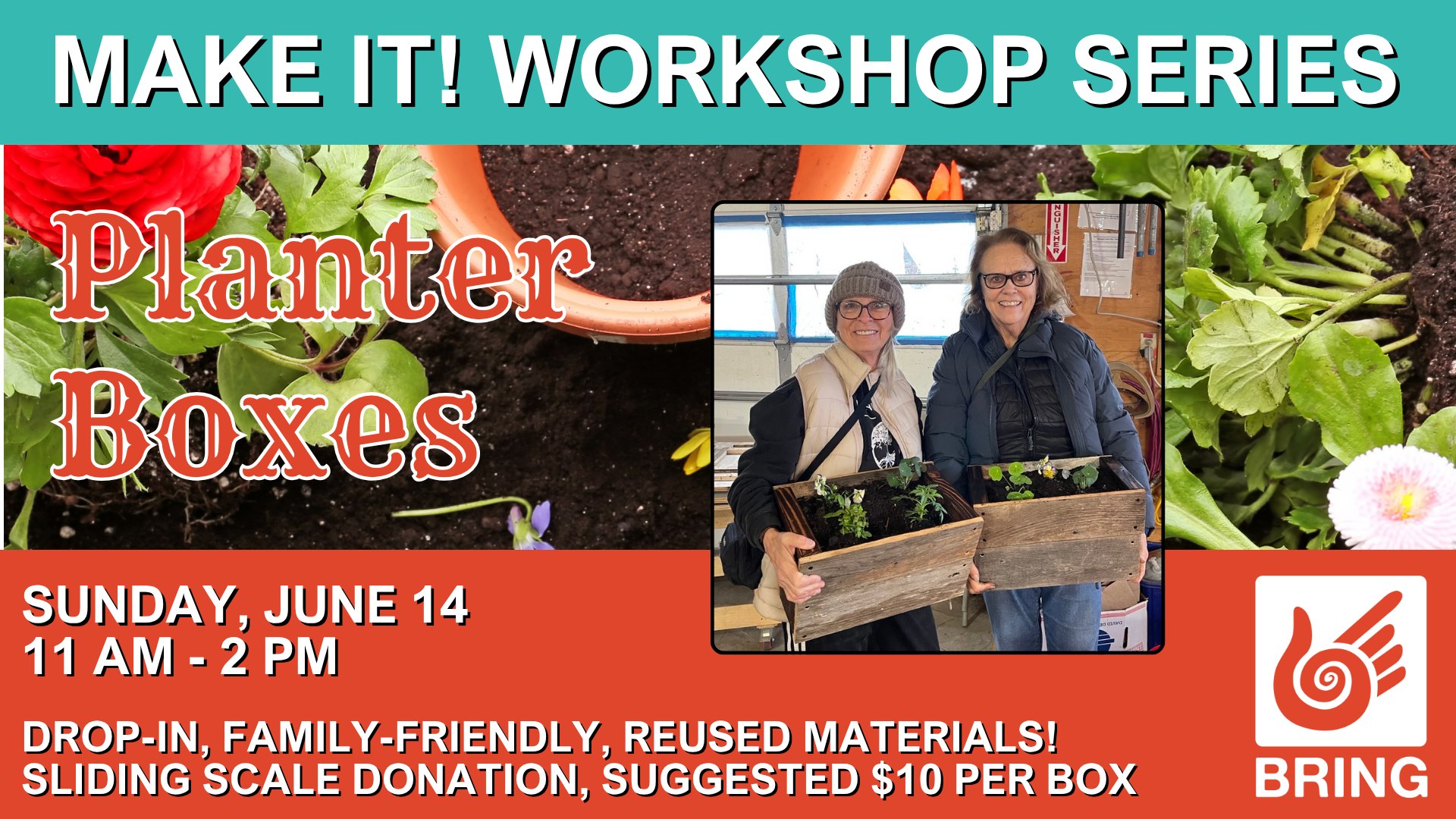 Make it! Workshop: Planter Boxes