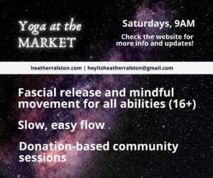 Yoga at the Market – All Abilities 16+