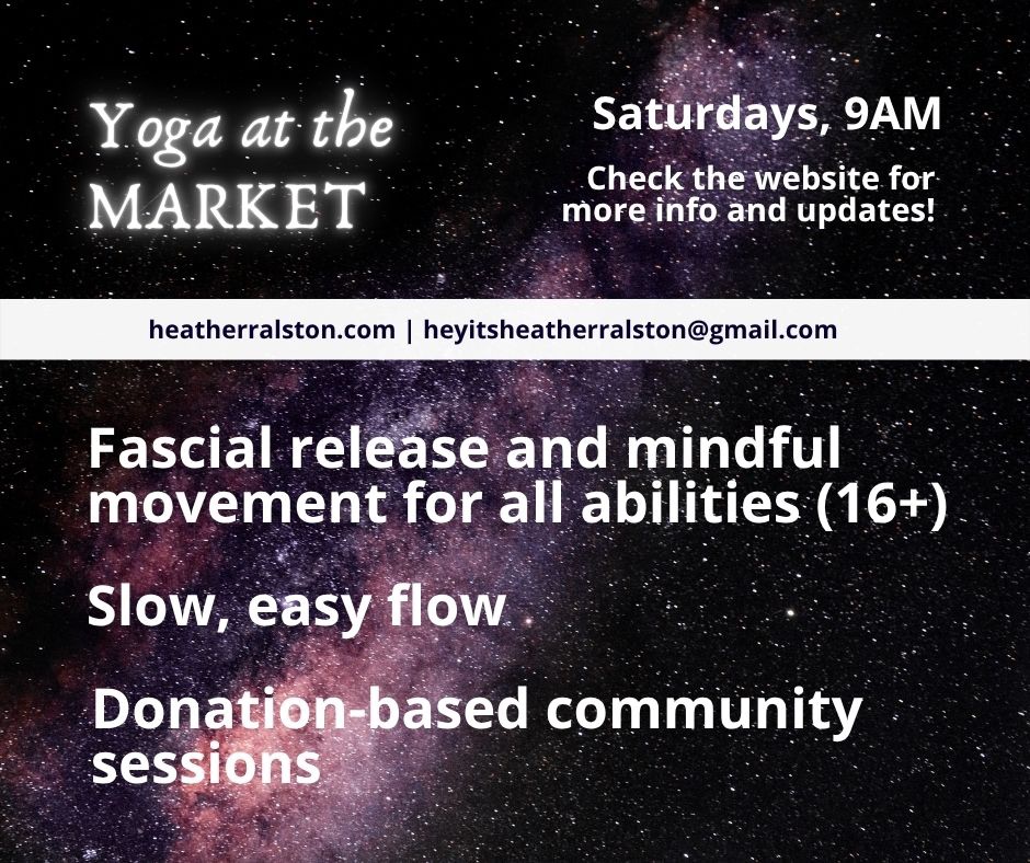 Yoga at the Market – All Abilities 16+
