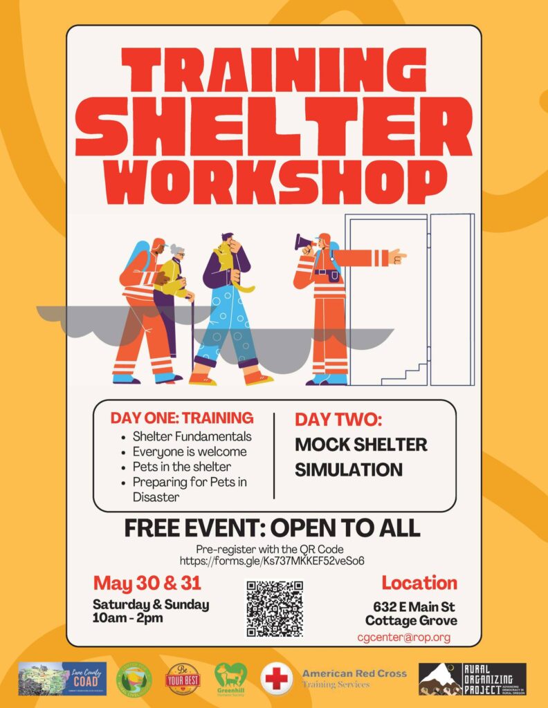 Emergency Shelter Training with Red Cross