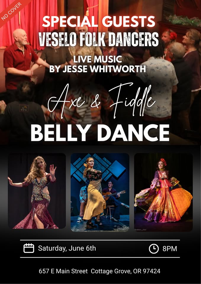 Belly Dance Featuring Live Music W/Jesse Whitworth