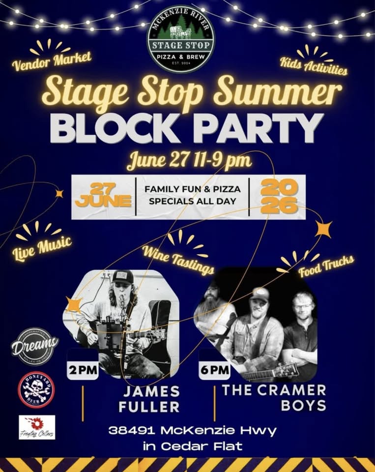 STAGE STOP SUMMER KICKOFF BLOCK PARTY