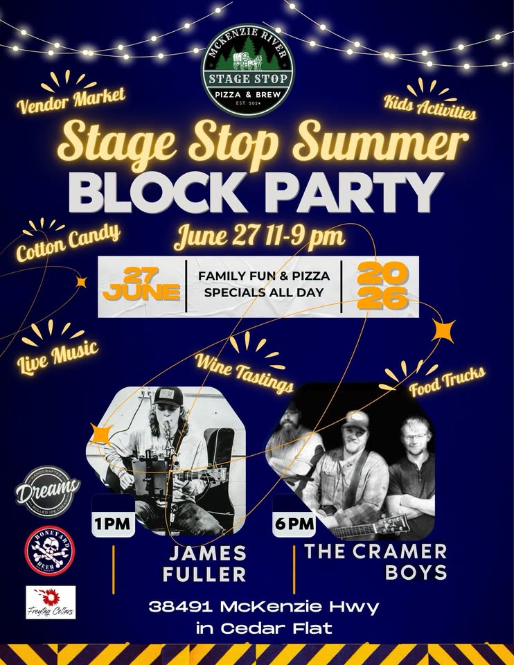STAGE STOP SUMMER KICKOFF BLOCK PARTY