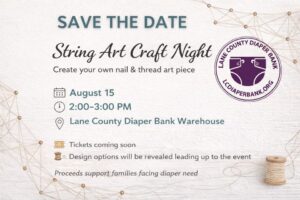 String Art Craft with LC Diaper Bank