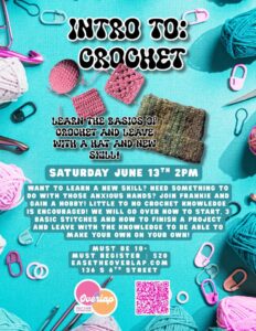 Intro To Crochet with Frankie!