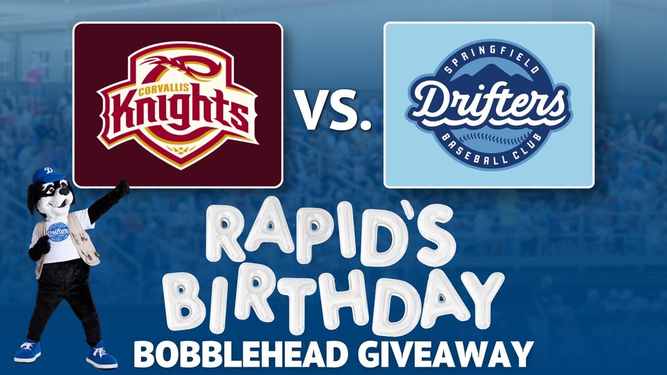 Springfield Drifters Baseball: Rapid’s Birthday Party + Bobblehead Giveaway