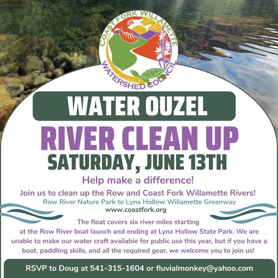2026 Water Ouzel River Clean Up