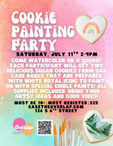 Cookie Painting Party (Collab with Sad Cake Bakes)