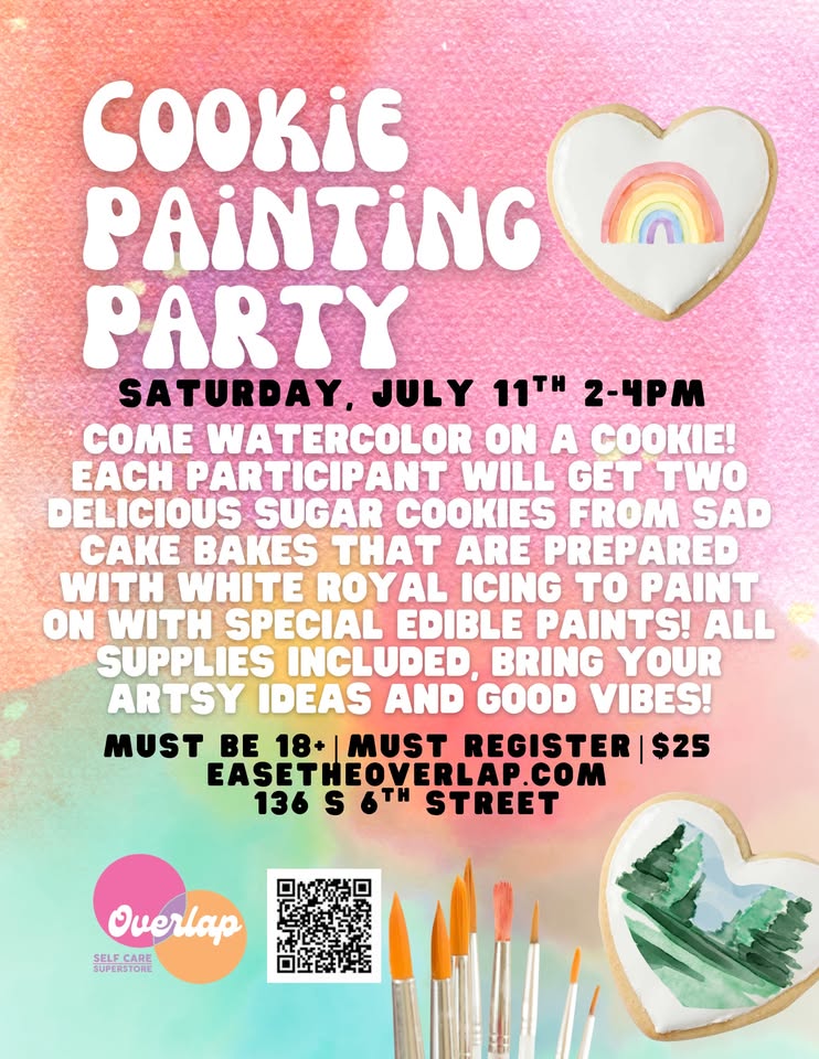 Cookie Painting Party (Collab with Sad Cake Bakes)