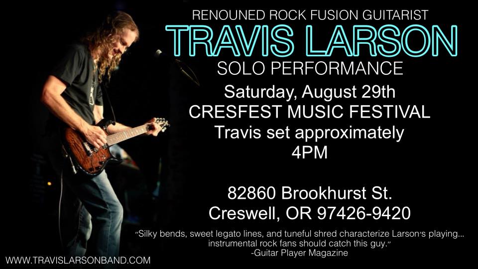 Travis Larson (Solo) – Creswell, OR