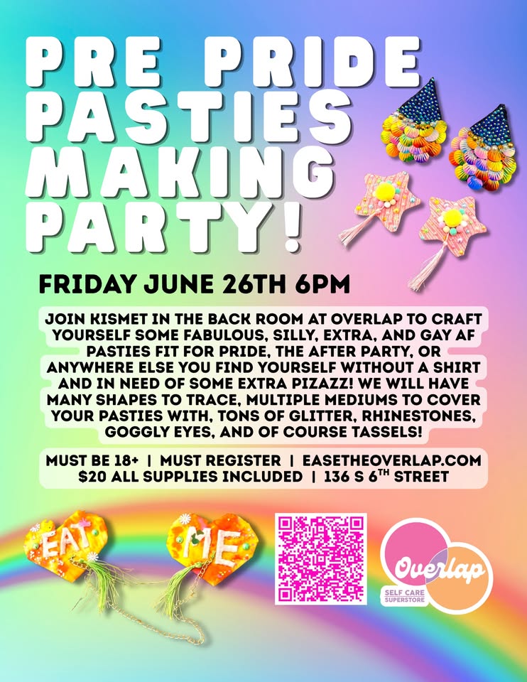 Pre-PRIDE Pasties Making Party!