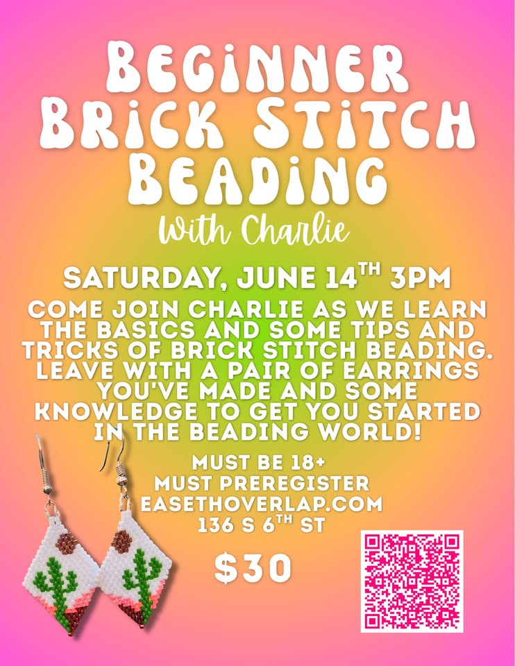 Beginner Brick Stitch Beading!