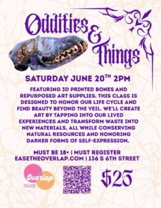 Oddities and Things! 3D Printed Skull Decorating!