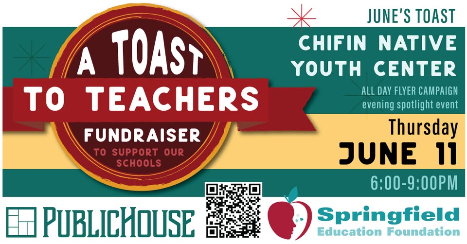 Toast to Teachers Fundraiser for Chifin Native Youth Center
