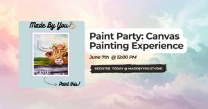 Canvas painting workshop: Lassie Paint Party with Sarah Shines Art