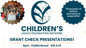 Grant Check Presentations with CLF Network!