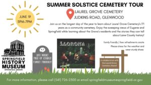 Fifth Annual Summer Solstice Cemetery Tour