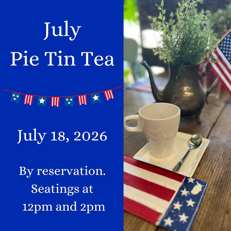 July Pie Tin Tea