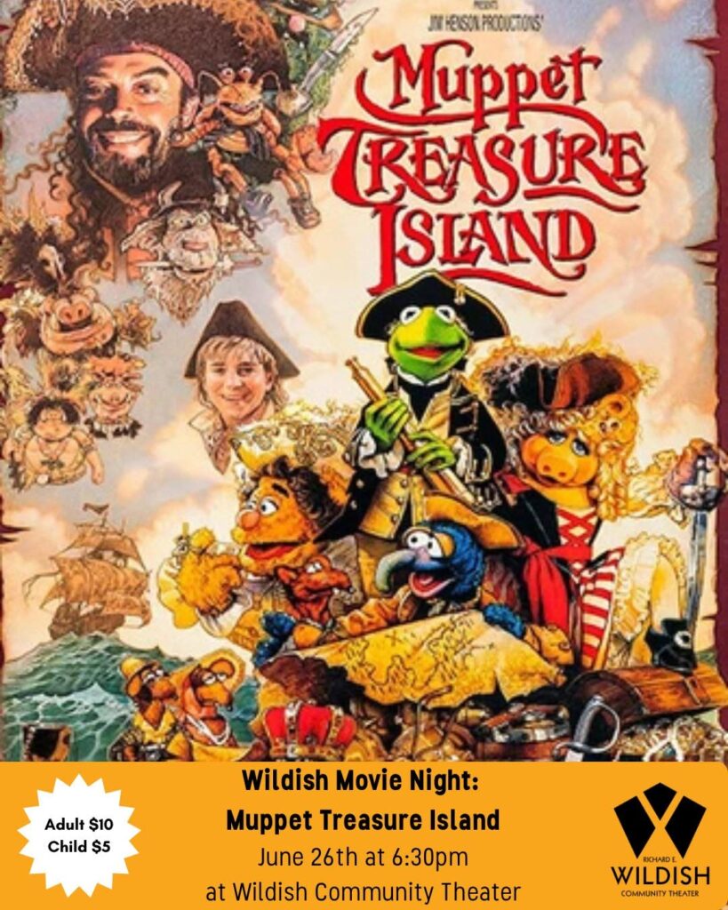Wildish Movie Night: Muppet Treasure Island
