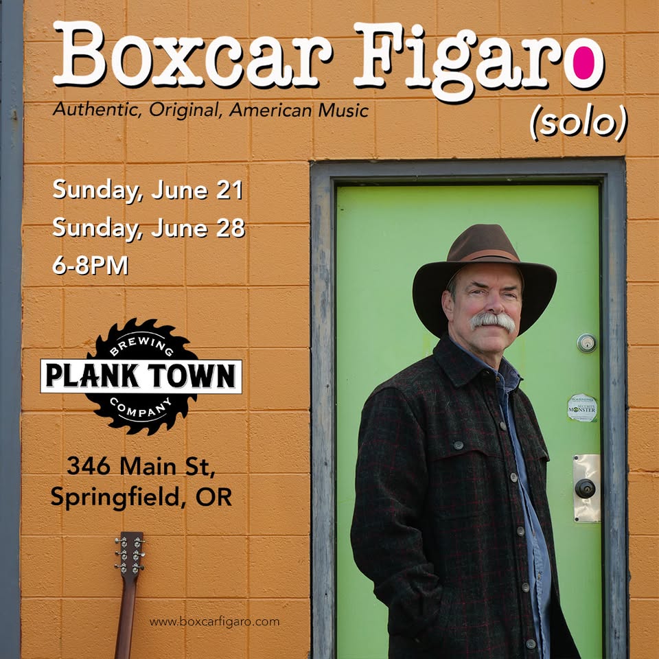 Boxcar Figaro (Victor solo) – Plank Town Brewery