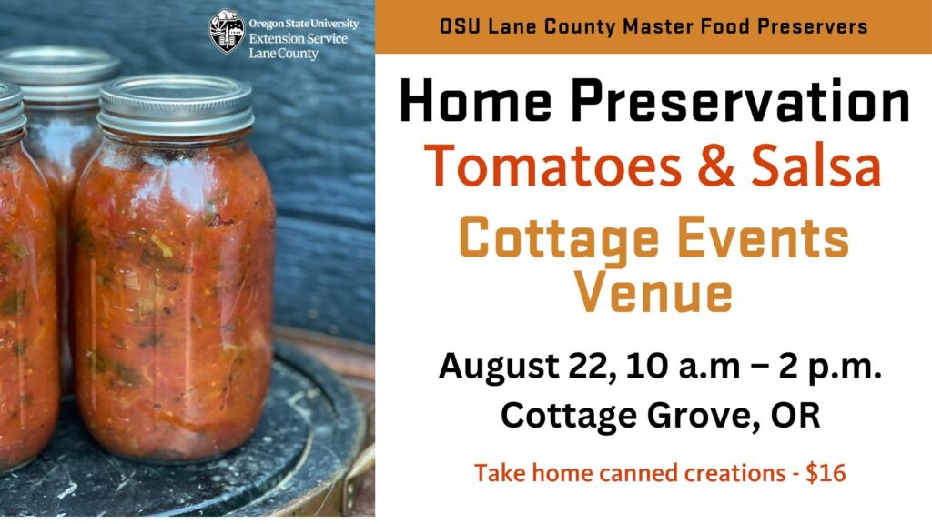 Cottage Grove 2026 Pressure Canning Veggies
