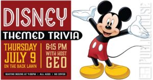 Disney Themed Trivia with Geo at PublicHouse