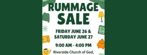 Community Rummage Sale @ Riverside Church