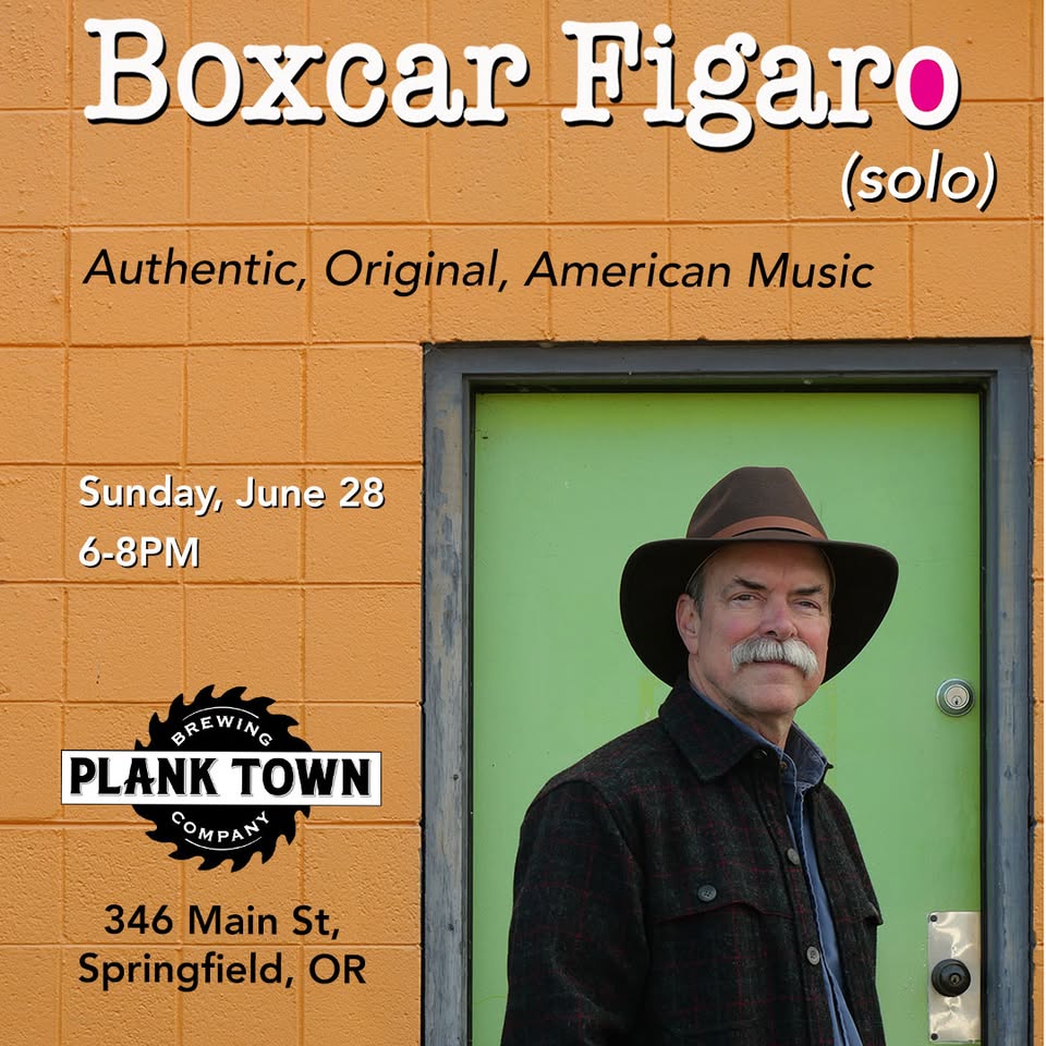 Boxcar Figaro (Victor solo) at Plank Town Brewing Company