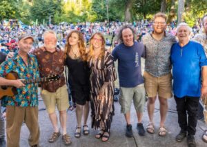 Island Park with Bob Ruggiero (Van Morrison’s drummer for 25+ years!)