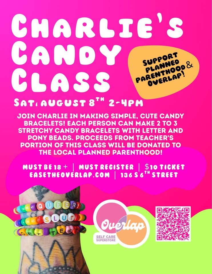 Charlies Candy Class: Support PP and Overlap!