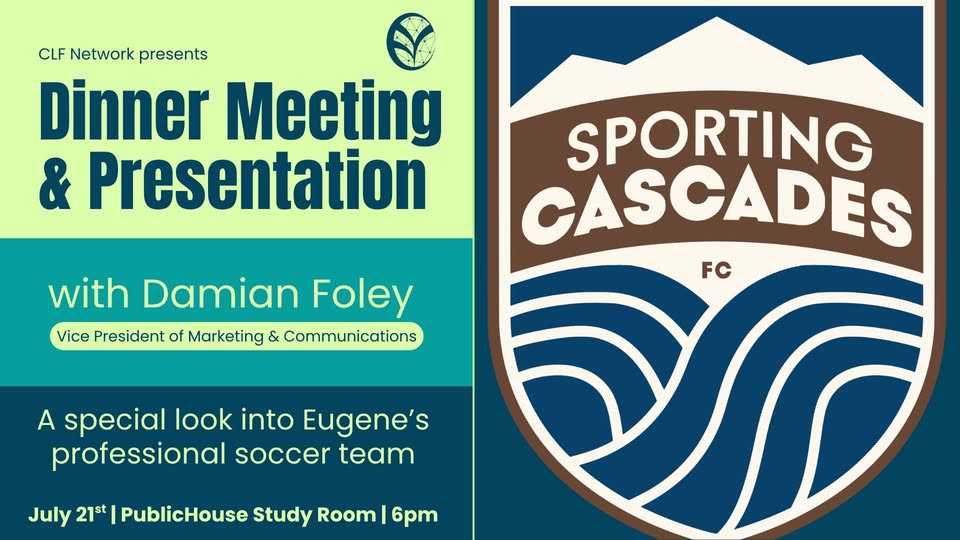 Dinner Meeting & Special Presentation with Damian Foley of Sporting Cascades FC