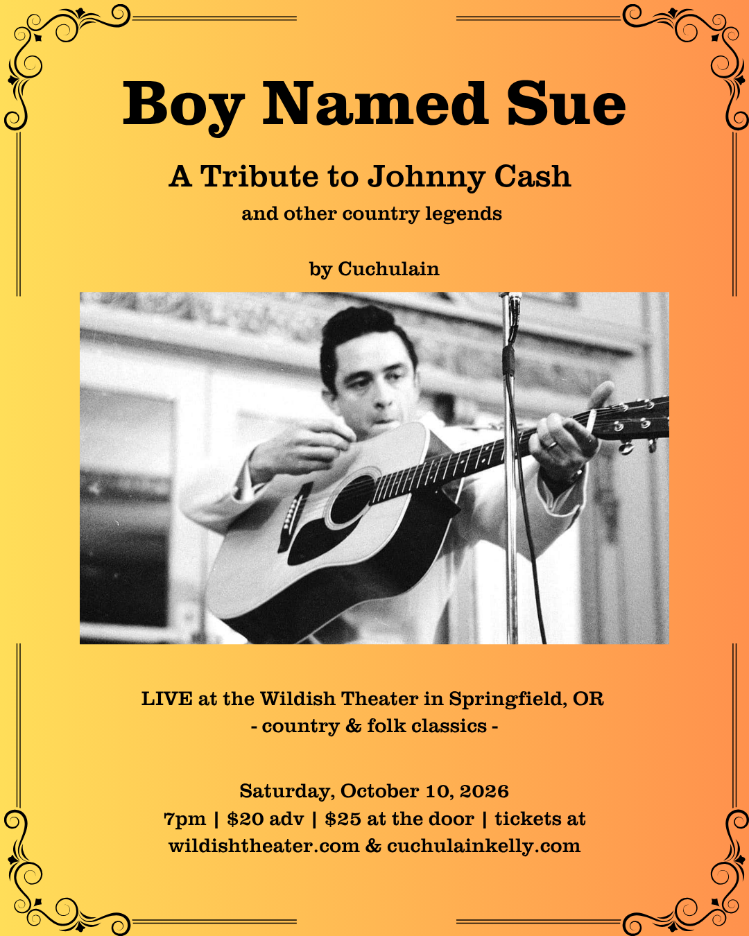 Boy Named Sue – A Horn Band Tribute to Johnny Cash & Other Country Legends