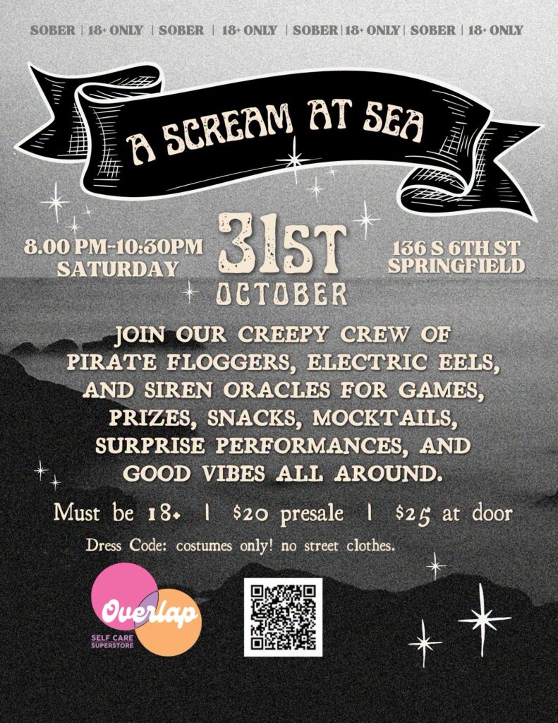 A SCREAM AT SEA: A Sober Halloween Costume Party!