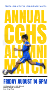 CGHS Boys Soccer Alumni Game